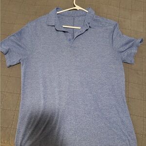 Men's Blue Lululemon Polo Shirt